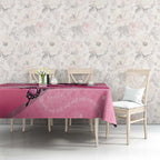 Australia Breast Cancer Awareness Month Tablecloth Pink Ribbon Mix Butterflies