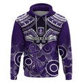 Dockers Football Hoodie Fremantle Aboriginal Mix Polynesian Pattern LT14