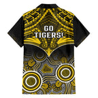 Richmond Football Hawaiian Shirt Tigers Aboriginal Mix Polynesian Pattern LT14