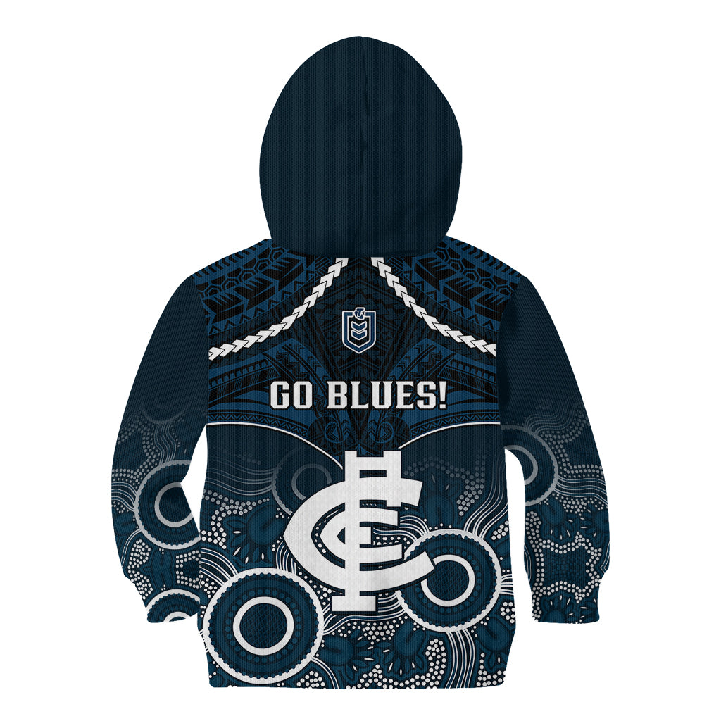 carlton-football-kid-hoodie-blues-aboriginal-mix-polynesian-pattern