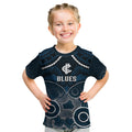 personalised-carlton-football-kid-t-shirt-blues-aboriginal-mix-polynesian-pattern