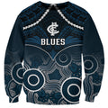 personalised-carlton-football-sweatshirt-blues-aboriginal-mix-polynesian-pattern
