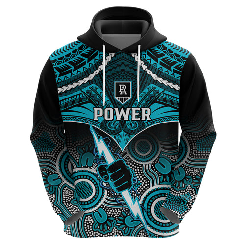 port-adelaide-football-hoodie-power-aboriginal-mix-polynesian-pattern