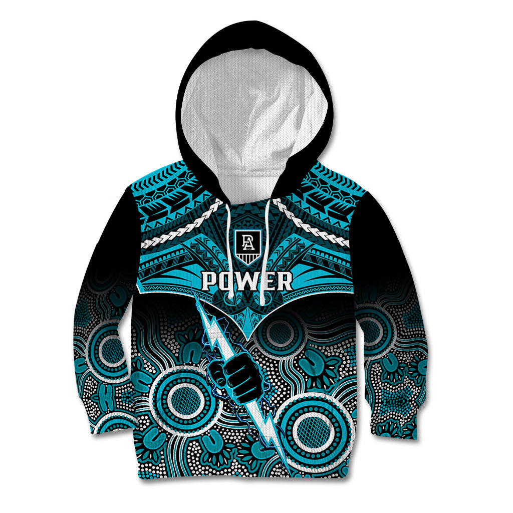port-adelaide-football-kid-hoodie-power-aboriginal-mix-polynesian-pattern