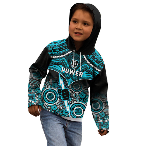 port-adelaide-football-kid-hoodie-power-aboriginal-mix-polynesian-pattern