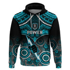 personalised-port-adelaide-football-hoodie-power-aboriginal-mix-polynesian-pattern