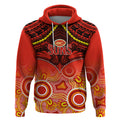 Gold Coast Football Hoodie Suns Aboriginal Mix Polynesian Pattern LT14