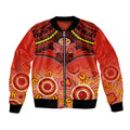 Personalised Gold Coast Football Bomber Jacket Suns Aboriginal Mix Polynesian Pattern LT14