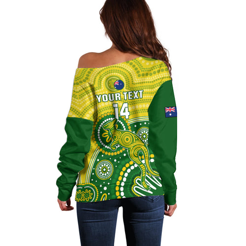 personalised-australia-cricket-off-shoulder-sweater-aboriginal-2023-go-champions-world-cup
