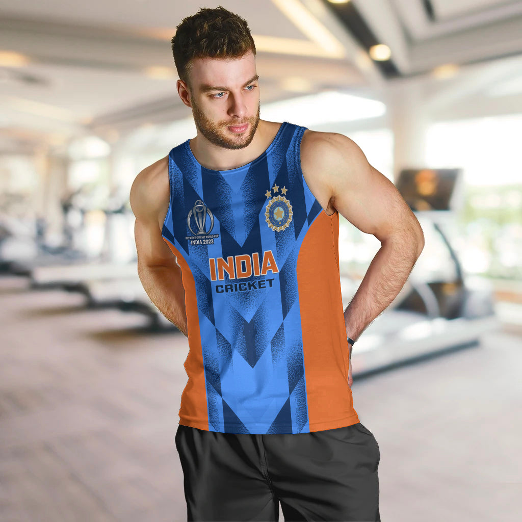 personalised-india-cricket-men-tank-top-men-in-blue-2023-go-champions-world-cup