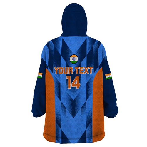 personalised-india-cricket-wearable-blanket-hoodie-men-in-blue-2023-go-champions-world-cup