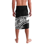 Custom New Zealand Silver Fern Rugby Lavalava 2024 Aotearoa Maori Mascot Go All Black