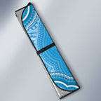 Australia Indigenous Auto Sun Shade Blue Ribbon Lizards Autism Awareness - Aussie Hoodie
