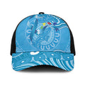 Australia Indigenous Baseball Net Cap Blue Ribbon Lizards Autism Awareness - Aussie Hoodie
