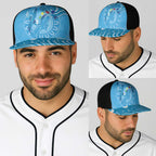 Australia Indigenous Baseball Net Cap Blue Ribbon Lizards Autism Awareness - Aussie Hoodie