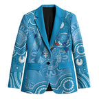 Australia Indigenous Blazer Blue Ribbon Lizards Autism Awareness - Aussie Hoodie