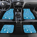 Australia Indigenous Car Mats Blue Ribbon Lizards Autism Awareness - Aussie Hoodie