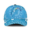 Australia Indigenous Classic Cap Blue Ribbon Lizards Autism Awareness - Aussie Hoodie