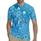 Australia Indigenous Rugby Jersey Blue Ribbon Lizards Autism Awareness - Aussie Hoodie