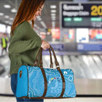 Australia Indigenous Travel Bag Blue Ribbon Lizards Autism Awareness - Aussie Hoodie