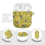 Australia Wattle Day AirPods Case Acacia Pycnantha Willie Wagtail Seamless Style