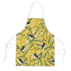Australia Wattle Day Apron Acacia Pycnantha Willie Wagtail Seamless Style