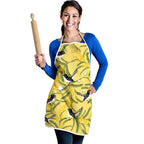 Australia Wattle Day Apron Acacia Pycnantha Willie Wagtail Seamless Style