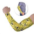 Australia Wattle Day Arm Sleeves Acacia Pycnantha Willie Wagtail Seamless Style