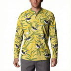 Australia Wattle Day Button Sweatshirt Acacia Pycnantha Willie Wagtail Seamless Style