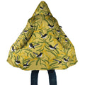 Australia Wattle Day Cloak Acacia Pycnantha Willie Wagtail Seamless Style