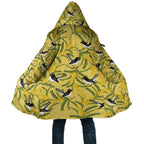 Australia Wattle Day Cloak Acacia Pycnantha Willie Wagtail Seamless Style