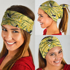 Australia Wattle Day Neck Gaiter Acacia Pycnantha Willie Wagtail Seamless Style
