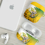 Australia Wattle Day AirPods Case Acacia Pycnantha Cute Koala