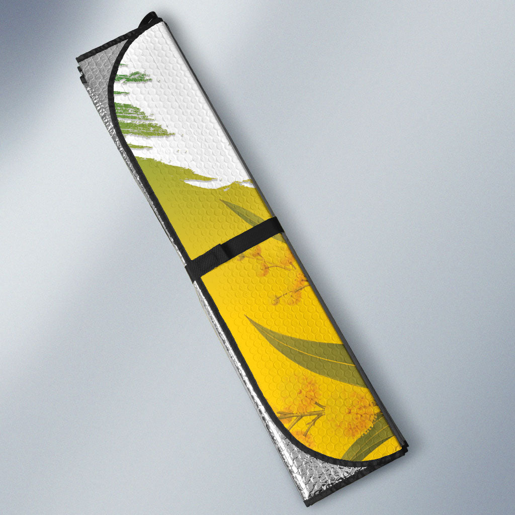 Australia Wattle Day Auto Sun Shade Acacia Pycnantha Cute Koala