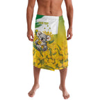 Australia Wattle Day Personalised Lavalava Acacia Pycnantha Cute Koala