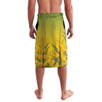 Australia Wattle Day Personalised Lavalava Acacia Pycnantha Cute Koala