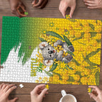 Australia Wattle Day Puzzle Acacia Pycnantha Cute Koala