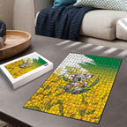 Australia Wattle Day Puzzle Acacia Pycnantha Cute Koala
