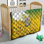 Australia Wattle Day Quilt Acacia Pycnantha Cute Koala