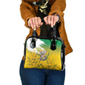 Australia Wattle Day Shoulder Handbag Acacia Pycnantha Cute Koala