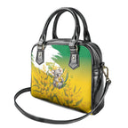 Australia Wattle Day Shoulder Handbag Acacia Pycnantha Cute Koala