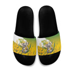Australia Wattle Day Slide Sandals Acacia Pycnantha Cute Koala