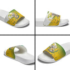 Australia Wattle Day Slide Sandals Acacia Pycnantha Cute Koala
