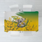 Australia Wattle Day Tablecloth Acacia Pycnantha Cute Koala