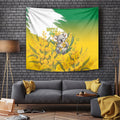 Australia Wattle Day Tapestry Acacia Pycnantha Cute Koala