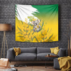 Australia Wattle Day Tapestry Acacia Pycnantha Cute Koala