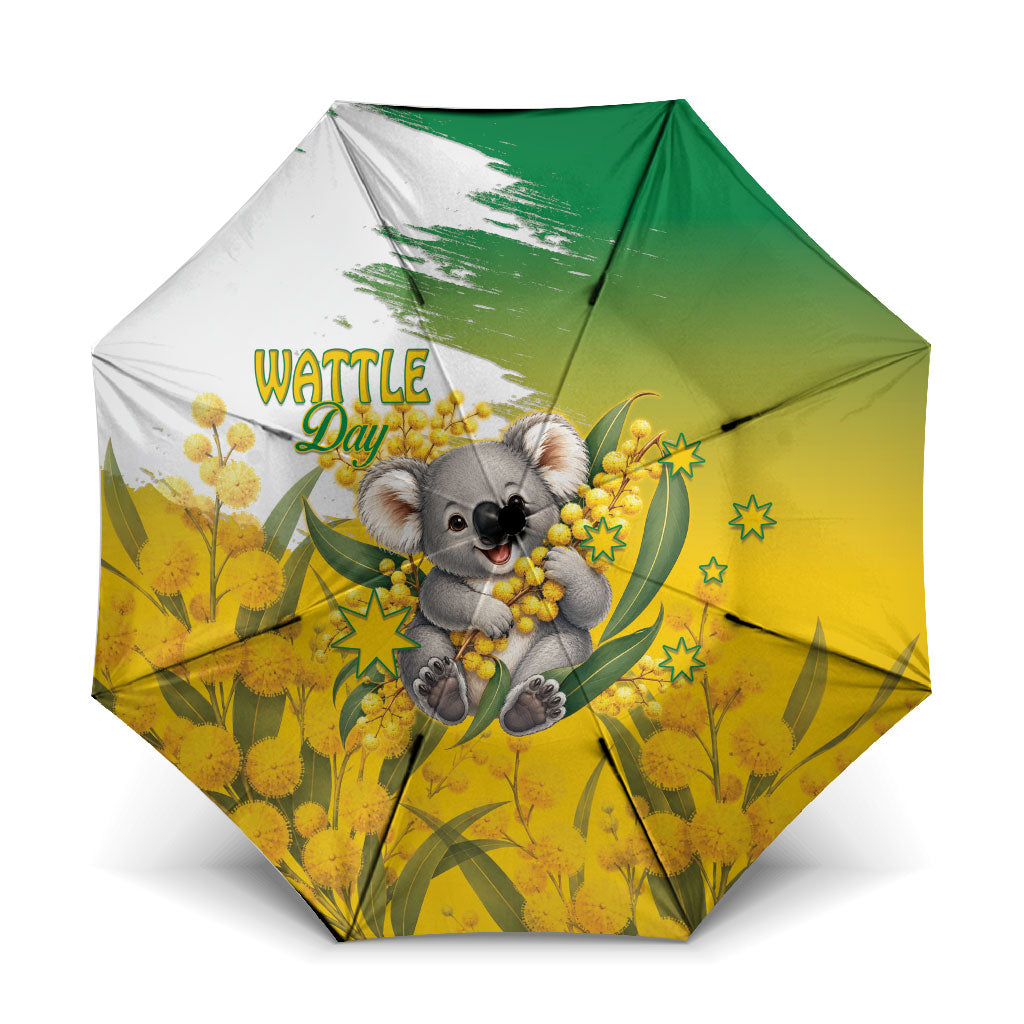 Australia Wattle Day Umbrella Acacia Pycnantha Cute Koala