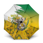 Australia Wattle Day Umbrella Acacia Pycnantha Cute Koala