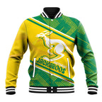 Personalised Jackaroos Bowls Australia Baseball Jacket National Color Sporty Style