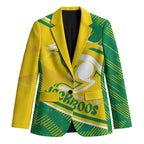 Personalised Jackaroos Bowls Australia Blazer National Color Sporty Style